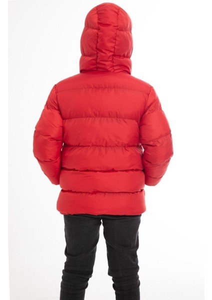 Spor Erkek Çocuk Polarlı Kapüşonlu Su Geçirmez Rüzgara Dayanıklı Cepli Mont fırsatları