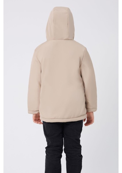 Spor Erkek Çocuk Kürklü Su Ve Rüzgar Geçirmez Kapüşonlu 3 Cep Mont & Kaban & Parka indirimleri