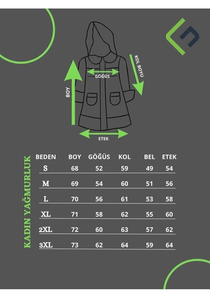 Spor Kadın Astarlı Su Geçirmez ve Rüzgara Dayanıklı Kapüşonlu Cepli Yağmurluk - Rüzgarlık indirimleri