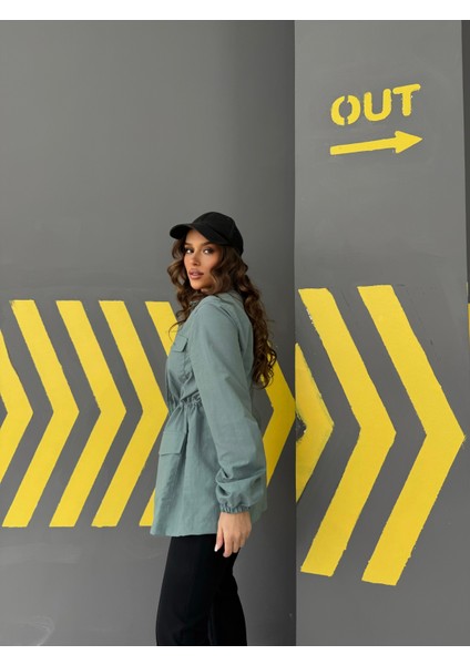 Yeşil Kadın Yağmurluk indirimleri