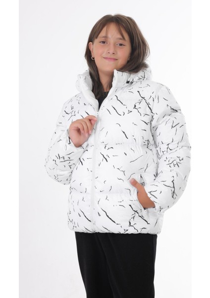 Spor Kız Çocuk Çıkabilir Kapüşonlu Su ve Rüzgar Geçirmez Cepli Mont & Kaban & Parka fiyatları