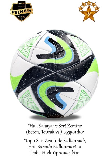 Orijinal Futbol Topu Sert Zemin Halı Saha Çim Saha Futbol Topu Pompa Hediyeli