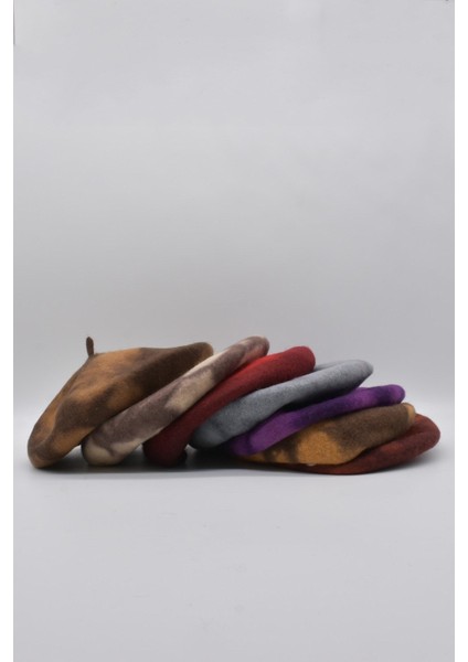 Gri Parisienne Bere Premium Gerçek Yün Şapka fırsatları