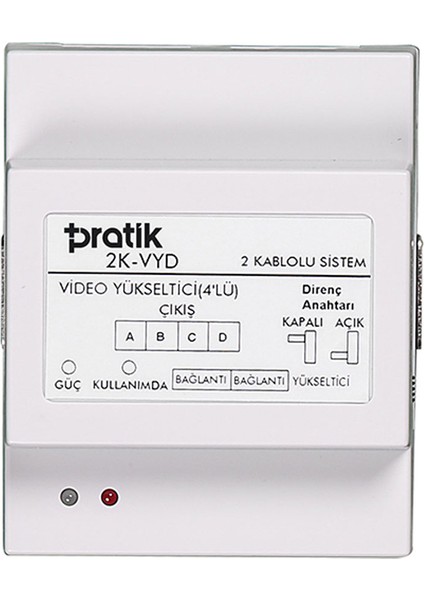 Pratik 2k-Vyd Video Yükseltici & Dağıtıcı