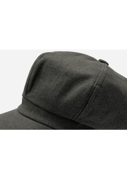 Kadın Yünlü Vintage Kasket Retro Kışlık Şapka