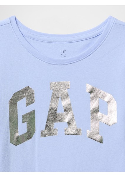 Kız Çocuk Mavi Gap Logo T-Shirt fiyatları