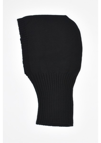 Balaclava Kadın Triko Kar Maskesi Güneşten Koruyan Düz Siyah 70% Akrilik modelleri