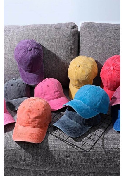 Kadın Yıkamalı Mor Beyzbol Şapka Kep modelleri
