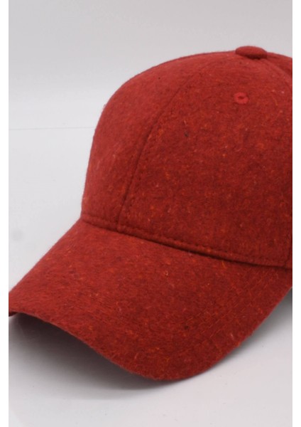Kadın Kırmızı Yünlü Kışlık Beyzbol Kep Şapka fiyatları