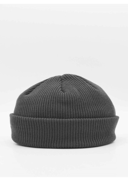 Kadın Füme Docker Bere Katlamalı Cap Şapka