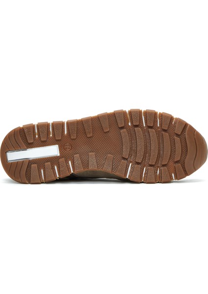 Kadın Süet Deri Detaylı Sneaker