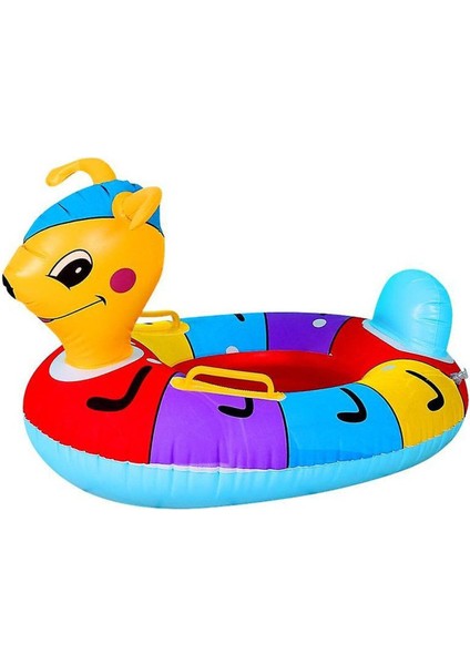 Renkli Bebek Deniz Simidi 0-3 Yaş + Intex Şişirme Pompası + 1 Adet Onarım Yaması