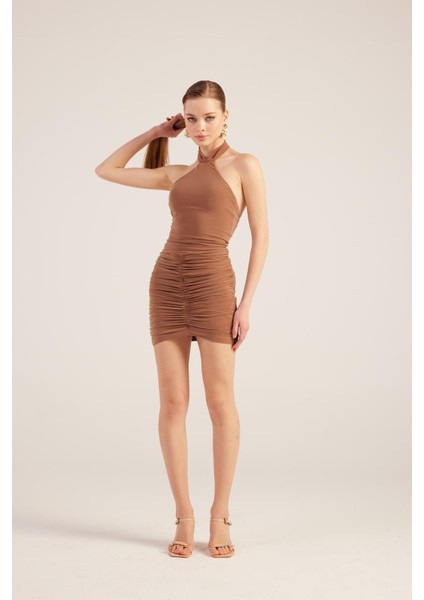 Perla Elbise Kahve modelleri