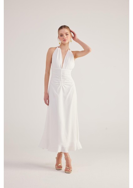 Singa Elbise Beyaz fırsatları