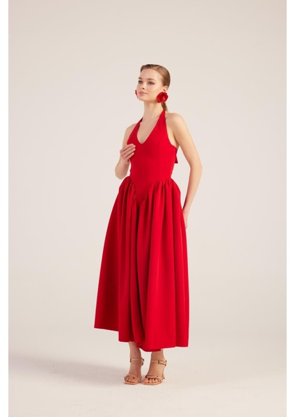 Ophelia Elbise Kırmızı modelleri