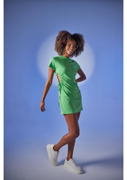 Wex Tshirt Elbise Yeşil fiyatları