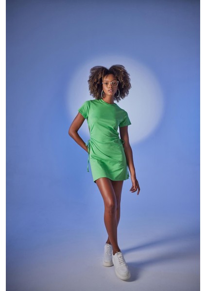 Wex Tshirt Elbise Yeşil indirimleri