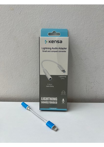 IP-518 Lightning Audio Adapter