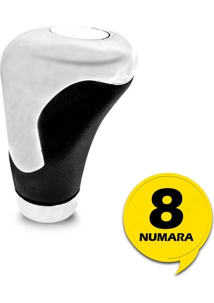 Vites Topuzu Universal Her Araca Uyumlu Spor Metal Vites Topuzu No:8