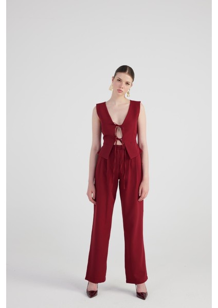 Giselle Pantolon Bordo fiyatları