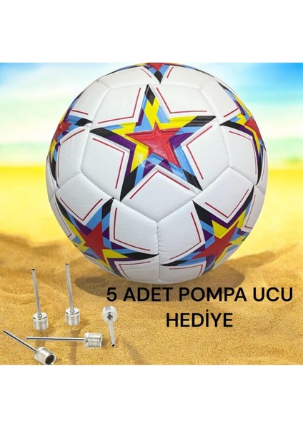 Orijinal Futbol Topu Şampiyonlar Ligi 5 Adet Pompa Ucu Sert Zemin Halı Saha Futbol Topu No:5 fiyatları