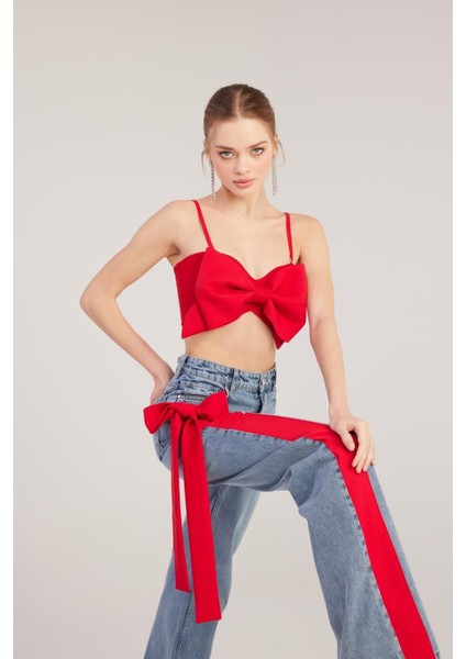 Jazmin Bluz Kırmızı indirimleri