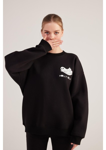 Ghosting Sweatshirt Siyah fırsatları
