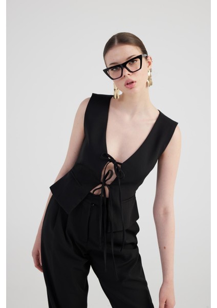 Frida Yelek Siyah fiyatları