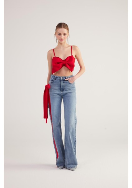 Kyla Jean Pantolon Mavi fırsatları