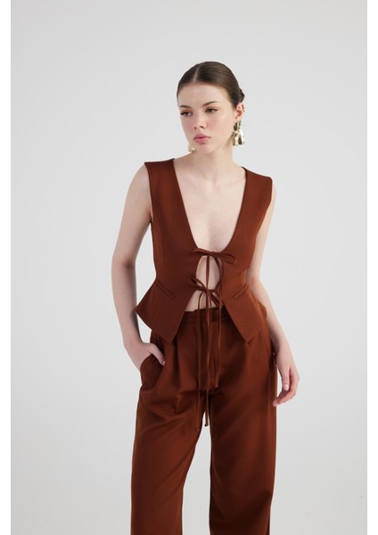 Frida Yelek Kahve fırsatları