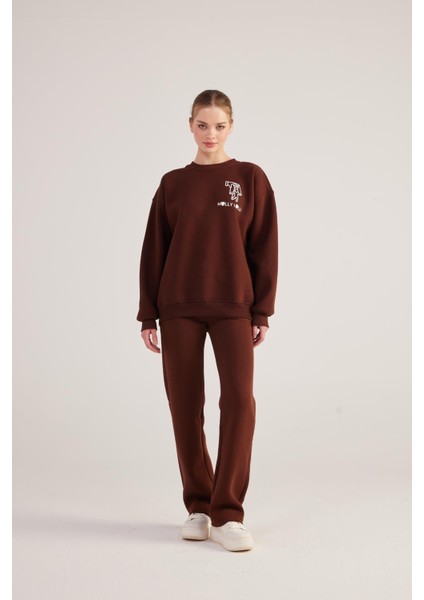 Gaslighting Sweatshirt Kahve