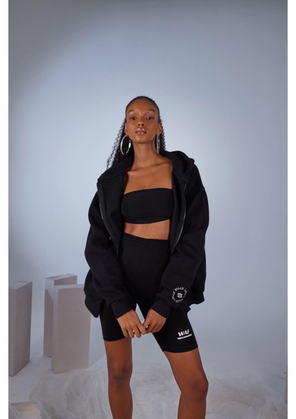 Hoody Sweatshirt Siyah