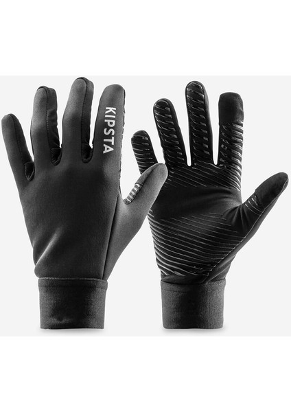 Kipsta yetişkin kaleci eldiveni - siyah - keepwarm