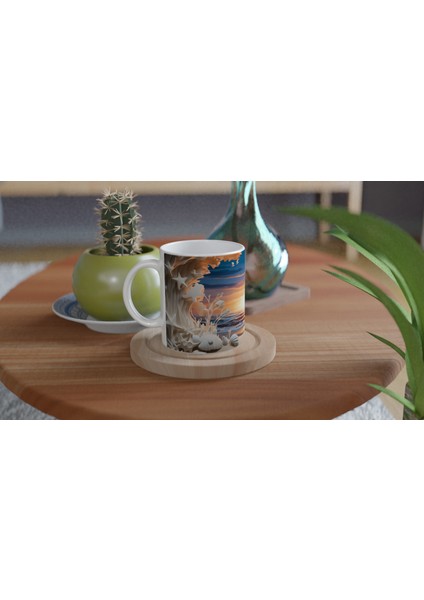 Deniz Mağarasından Gün Doğumu Kupa Bardak fırsatları