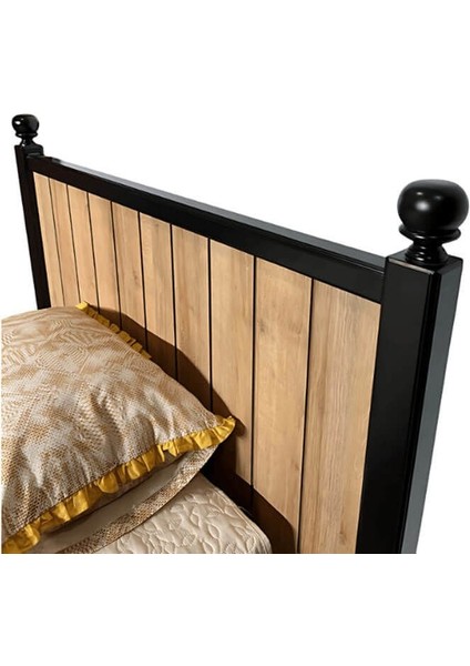 Alin Wood Mdf Başlıklı Baza Başlık Set 100*200