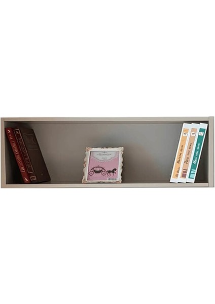Çalışma Masası Üstü Mdf Kutu-80 cm -Kumtaşı