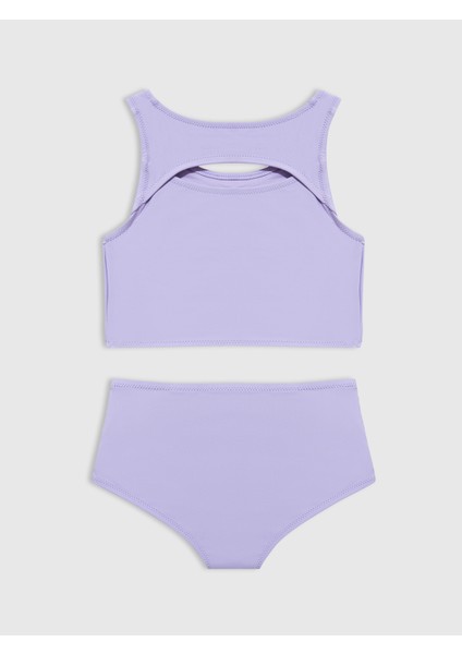 Kız Çocuk Lila Bikini Takımı