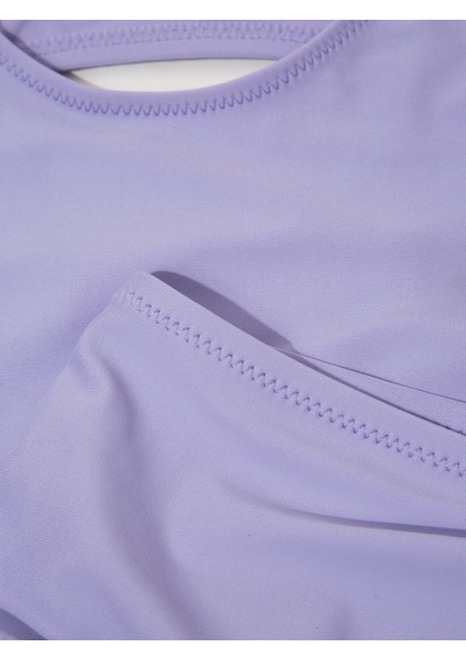 Kız Çocuk Lila Bikini Takımı