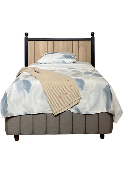 Alin Wood Mdf Başlıklı Baza Başlık Set 120*200