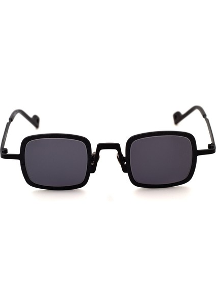 7031 Col.4 Siyah Kare Unisex Güneş Gözlüğü 41-26