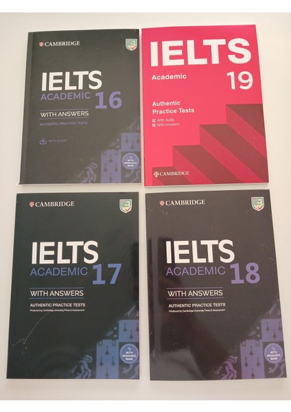 Cambridge-Ielts 16-17-18-19 Academic 4 Kitap