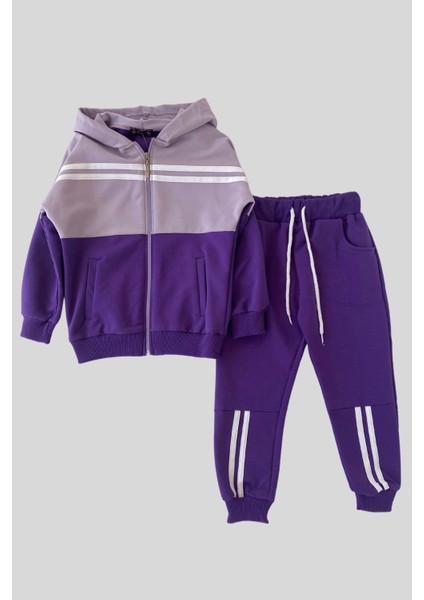 Turuncu Gardrop Purple Çocuk Eşofman Takımı