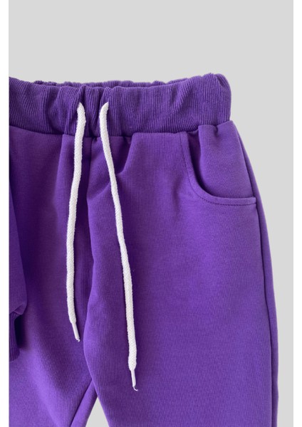 Turuncu Gardrop Purple Çocuk Eşofman Takımı modelleri