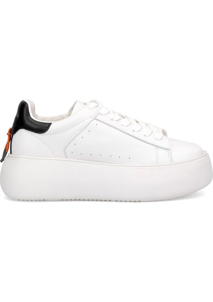 Marcella Kadın Hakiki Deri Klasik Sneaker Krem 121230031 modelleri