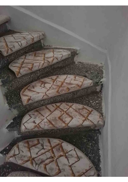 Merdiven Halı Kaymaz Eğimli Kendi Yapışkan Basamak Paspası Halısı Yolluk