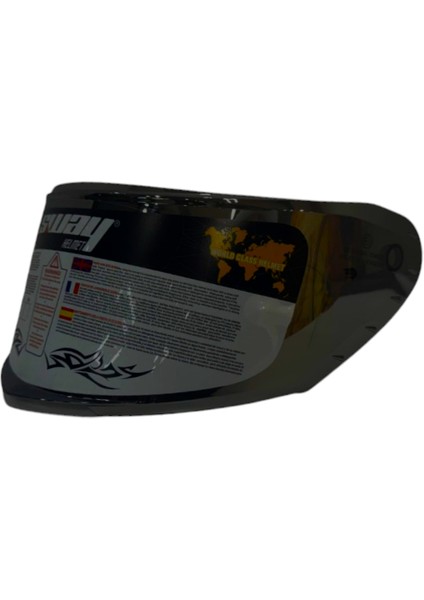 865 Kask Camı Siyah