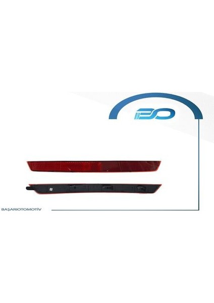 Wısco 3V5945106 Tampon Reflektoru Arka Sağ Skoda Superb 15 -