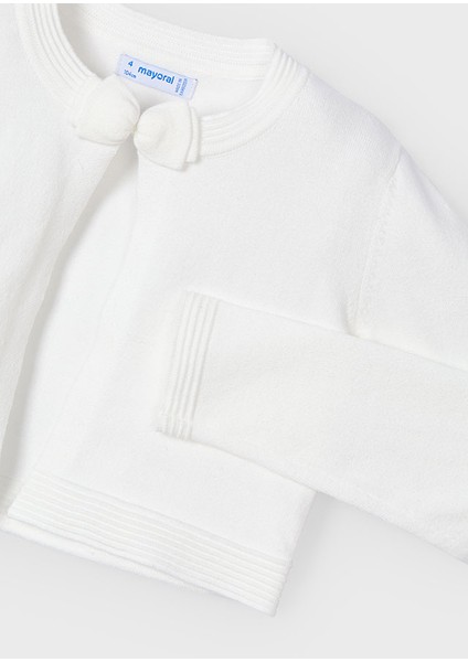 321 Kız Çocuk Krem Hırka