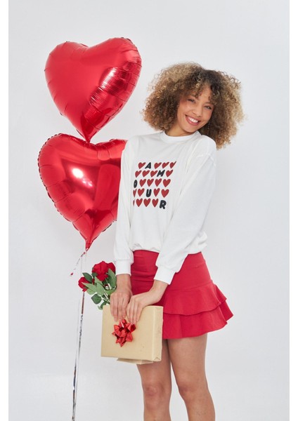 Amour Baskılı Sweatshirt fırsatları
