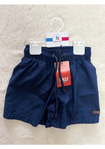 Düz Renk Deniz Erkek Şort Mayo